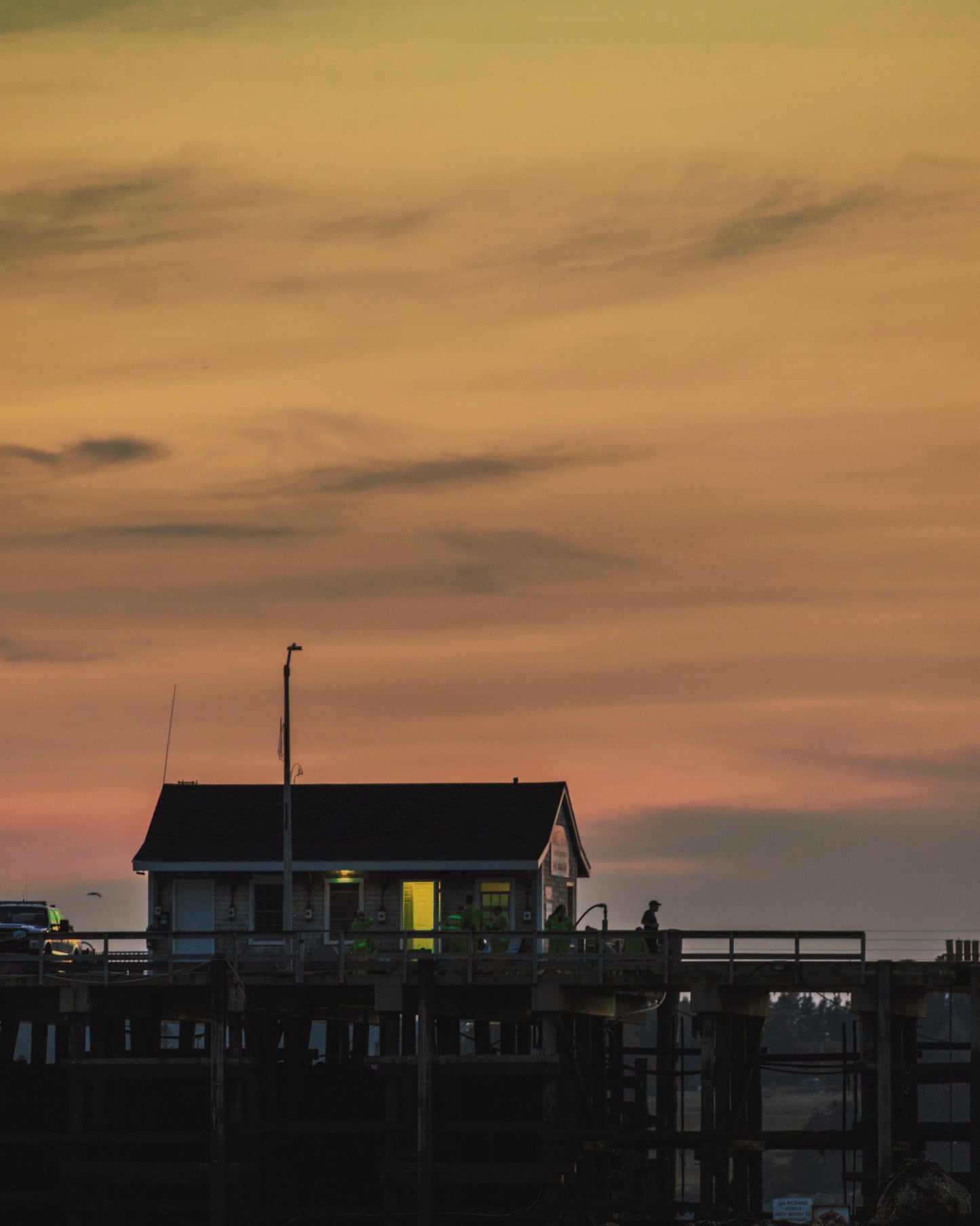 The Wharf at Dusk